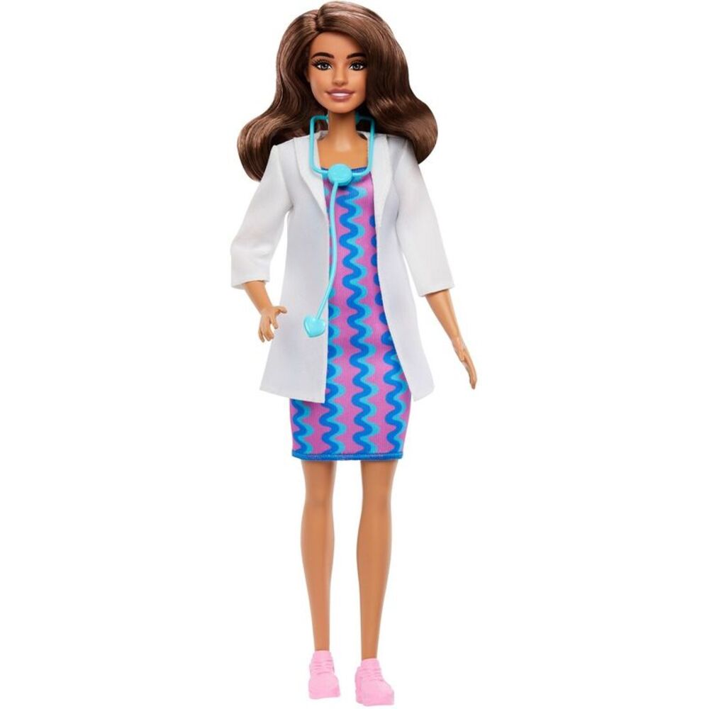 Barbie Careers Doctor Doll & Accessory, Brunette COLLECTIBLES